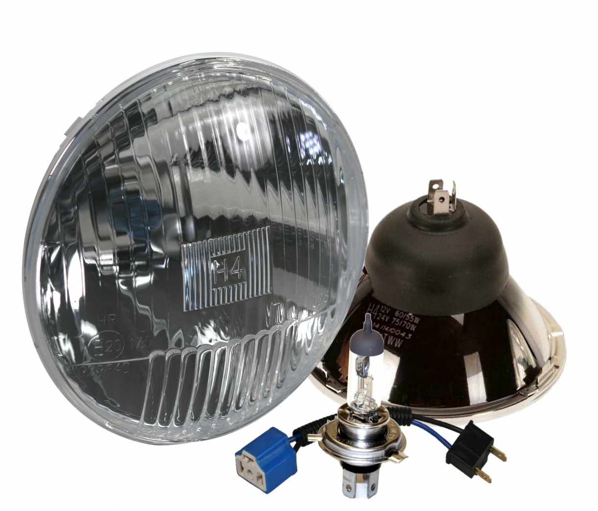 Classic 53/4" HiBeam Halogen Headlight