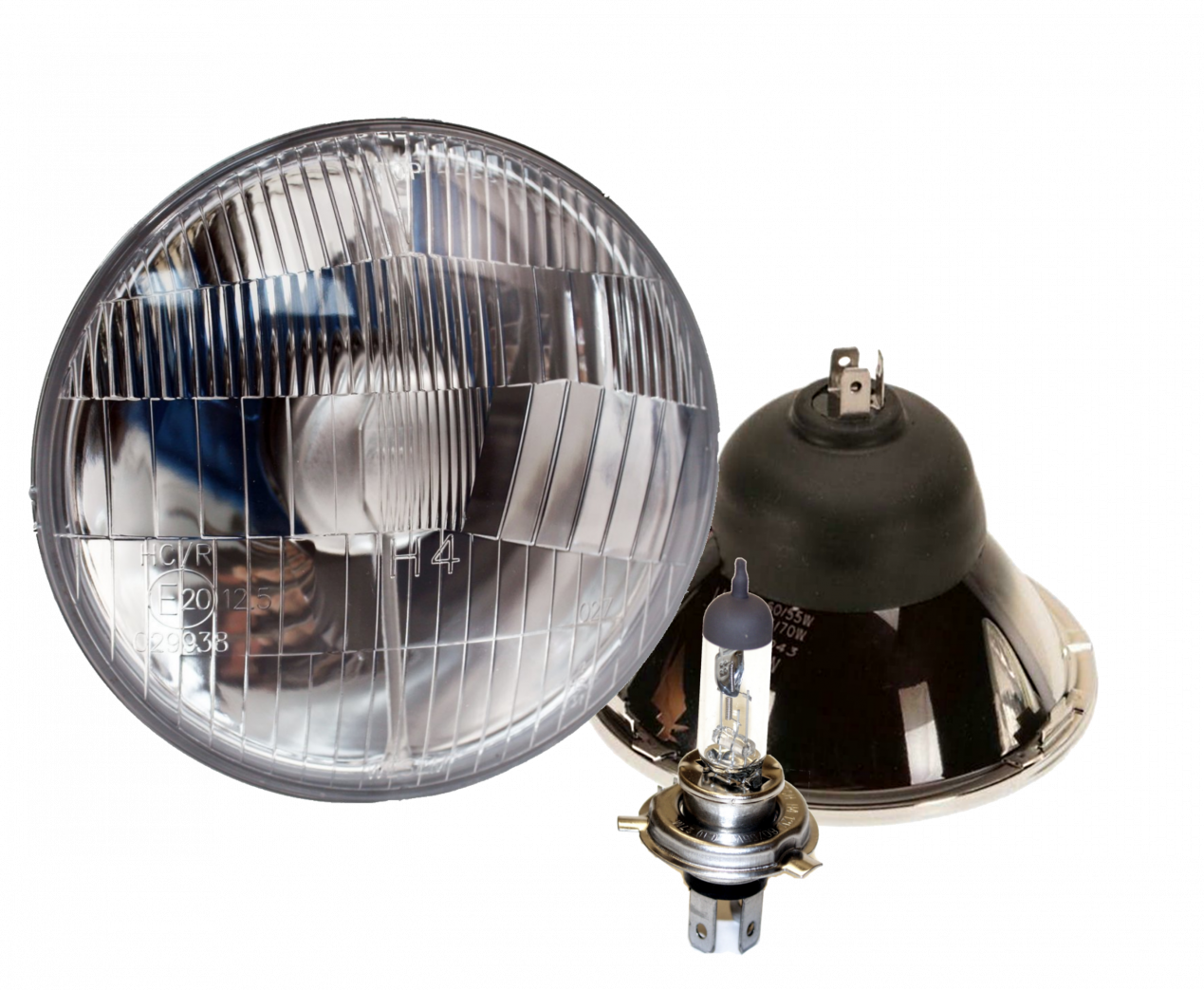 Classic 53/4" Hi/Lo Beam Halogen Headlight Kit