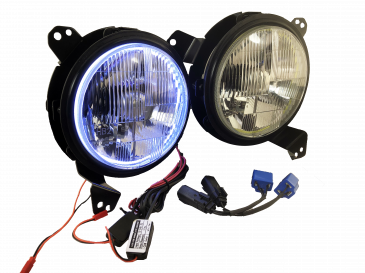 JEEP JL/JT Switchback Halo LED Headlight Kit (PAIR)