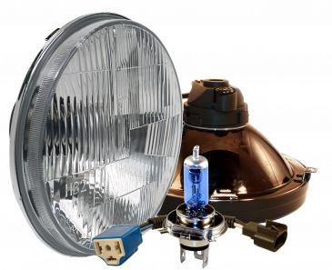 WATERPROOF 7" H13 Xenon Headlight Kit