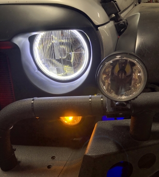 JEEP JL/JT Switchback Halo LED Headlight Kit (PAIR)