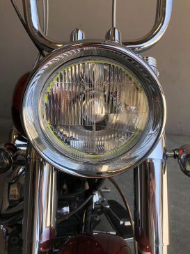 Classic MOTORCYCLE 7- LED Headlight (SINGLE)