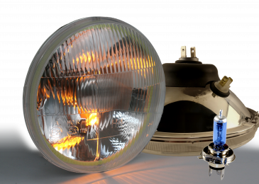 Classic 7 inch Xenon Headlight Kit with Blinkers