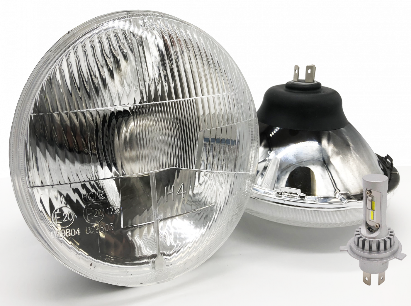 Classic 7 inch LED Headlight Kit with Blinkers