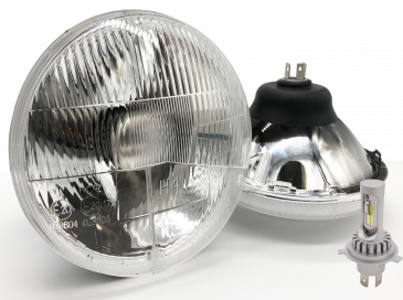 Classic 7 Inch LED Headlight Kit With Halos & Blinkers