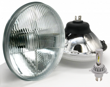 Classic 7" Inch LED Headlight Kit With DRL