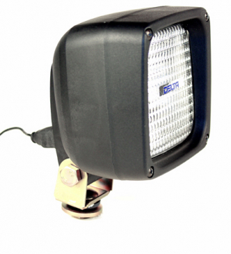 290H Series 4" Square Work Light with Shock Mount