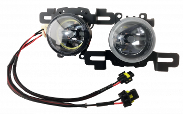 JEEP Wrangler JL LED Fog Light Kit With Defroster