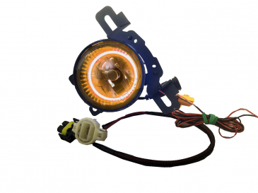 JEEP Wrangler JL LED Fog Light Kit with Amber Halo