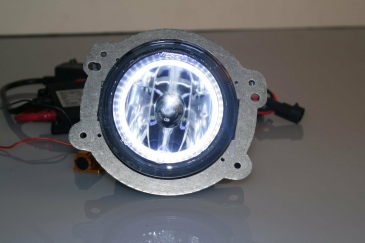 Jeep JK/JL 3088 Series 3.5" LED Bumper Fog Lights with Halos