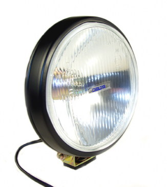 100 Series Thinline Driving Light Kit - Black w Covers