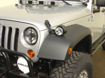 FENDER LIGHT KIT FOR JEEP JK WITH HID LIGHTS  PAIR 