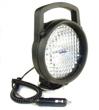 Portable Magnetic Utility Spotlight w Switch   Cord