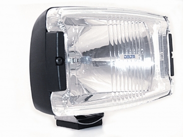 850H Series Xenon Driving Light Kit - Black  With  Stone Guards 