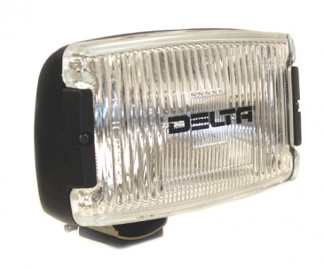 850H Series Clear Fog Light Kit -Black with Stone Guard