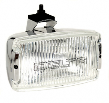 850H Series Clear Fog Light Kit -Chrome with Stone Guard