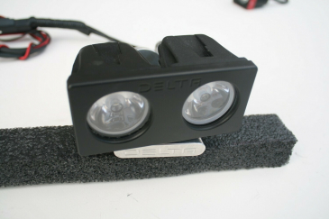 SILO Windshield Mount LED Twin Light Kit