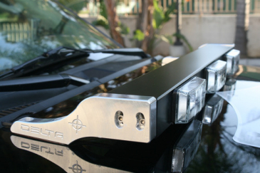 HOOD H I D LIGHT BAR FOR JEEP JK  TJ  1 EA  REQUIRES P N 01-9522-BRT FOR TRUCKS 