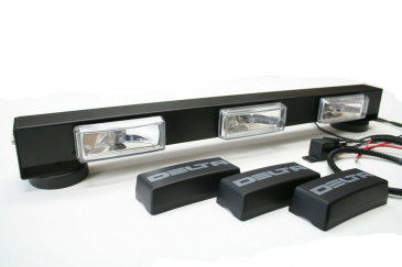 MAGNETIC ALL ALUMINUM  LIGHT BAR 27   HID  - BLACK