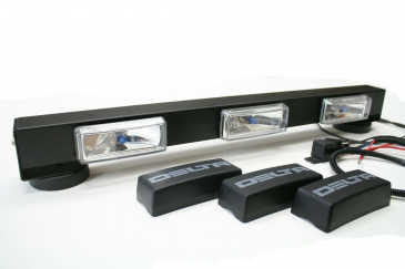 MAGNETIC ALL ALUMINUM  LIGHT BAR 26   XENON  - BLACK