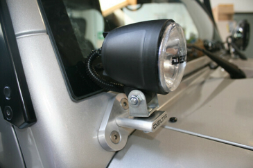 HID BULLET LIGHTS W   T-BRACKETS FOR JEEP TJ