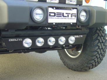 Combo Ground Light Bar Xenon w Rock Crawlers