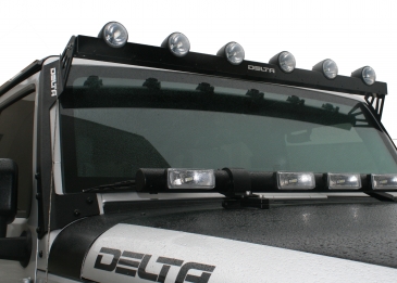 Jeep JK BULLET LED SHIELD LIGHT BAR