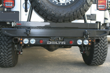 Rear LED Ground Bar 5-Functions w Camera  Sensors