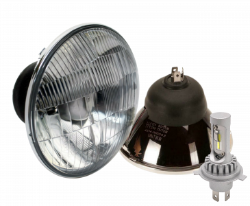 Slim 500 Classic 5-3/4" Hi/ Lo Beam LED Motorcycle Headlight
