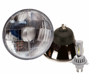 Slim 500 Classic 5-3/4" Hi/ Lo Beam LED Motorcycle Headlight