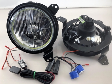 JEEP JL/ JT HALO LED Headlight Kit is a direct retrofit for factory headlights. (PAIR)