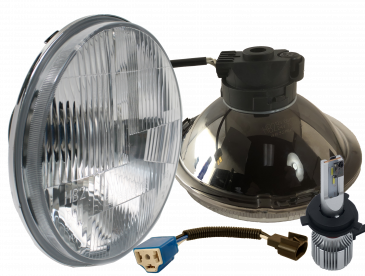 JEEP JK Waterproof Hi-Lo LED Headlight Kit. (PAIR)