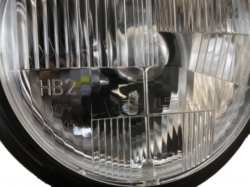 LED Headlight Kit With Lens Defrost Heating Element For H13 Jeep JK PAIR