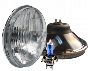 Fatty 700 7 Inch  Xenon Headlight With Halo (SINGLE)