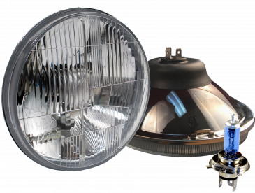 Fatty 700 7 Inch  Xenon Headlight With Halo (SINGLE)