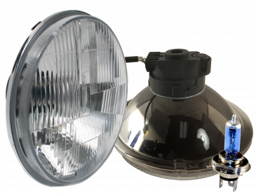 DOT 7" Waterproof Xenon Headlight Kit (PAIR)