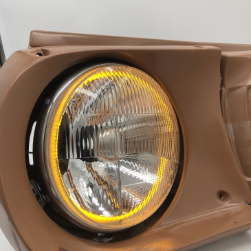 7" Switchback HALO LED Headlight Kit (9007)