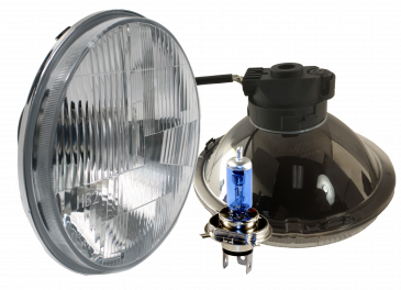 Universal WATERPROOF 7-inch Xenon Headlight Kit With LED DRL