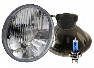 Universal WATERPROOF 7-inch Xenon Headlight Kit With LED DRL