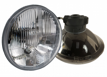 WATERPROOF DOT 7" 9007 LED Headlight Kit With LED Blinkers