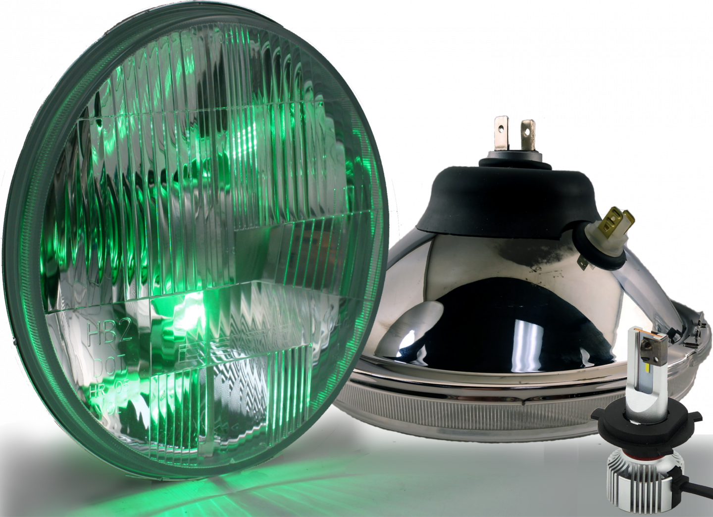 Kit G7 Full leds Luxeon ZES Vega® 2 ampoules H8 12V 24V