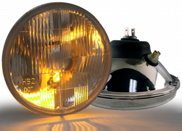 Universal 7-inch HALO LED Headlight Kit With LED Blinkers