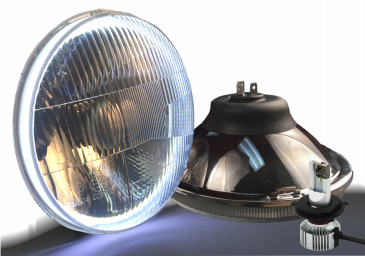 CLASSIC 7" SWITCHBACK HALO LED HEADLIGHT KIT