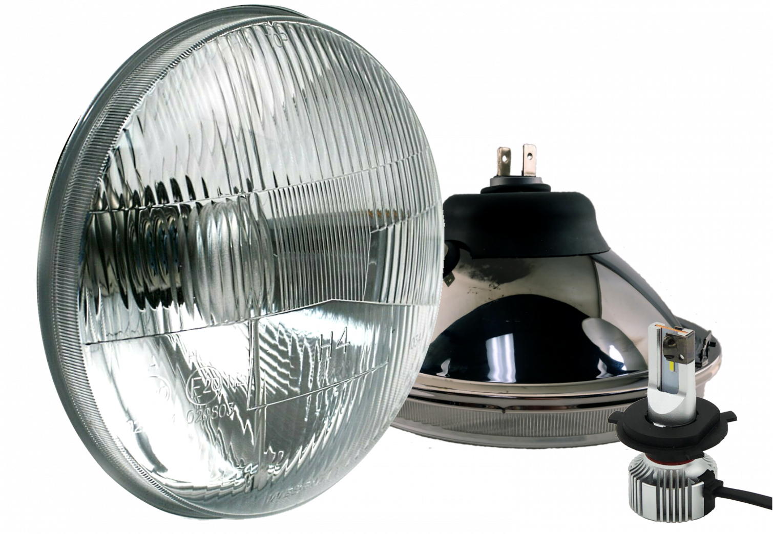 Undvigende i gang Amfibiekøretøjer Classic 7" inch LED Headlight (SINGLE)