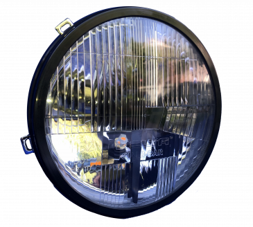 Quad-Bar Armored Xenon Headlights & DRL