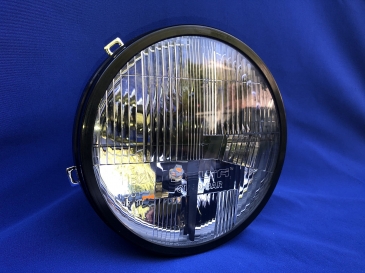 Quad-Bar Armored LED Headlight Set With LED DRL