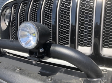 BULLET LED Bullbar Lights with 2" Diameter Mount