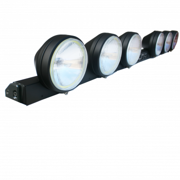 BOLT 500 Shield LED Light Bar with Halos