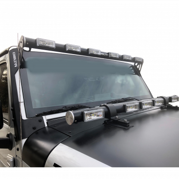TUBULAR LED SHIELD LIGHT BAR -Combo Beam
