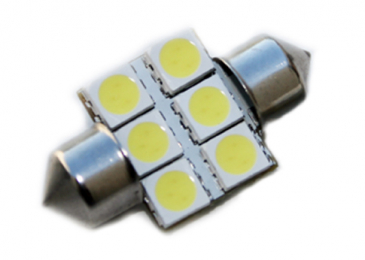 Festoon LED - Dome Light   Lic  Plate - 22mm